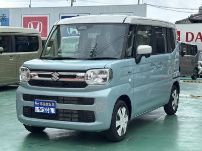 新型スペーシア(スズキ)届出済未使用車 前方