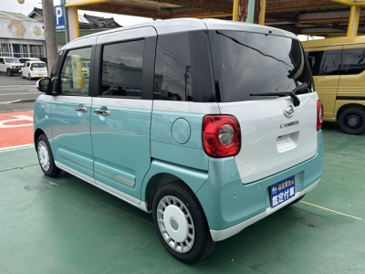 ムーヴキャンバス(ダイハツ)届出済未使用車 後方