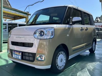ムーヴキャンバス(ダイハツ)届出済未使用車 前方