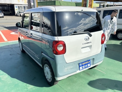 ムーヴキャンバス(ダイハツ)届出済未使用車 後方