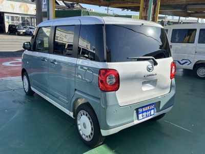 ムーヴキャンバス(ダイハツ)届出済未使用車 後方