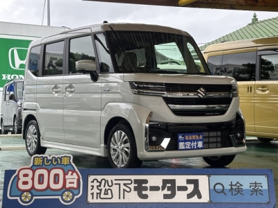 新型スペーシアカスタム(スズキ)届出済未使用車 全体
