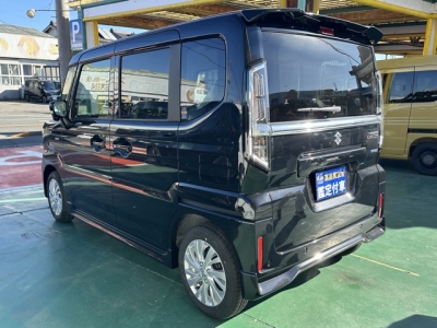 新型スペーシアカスタム(スズキ)届出済未使用車 後方