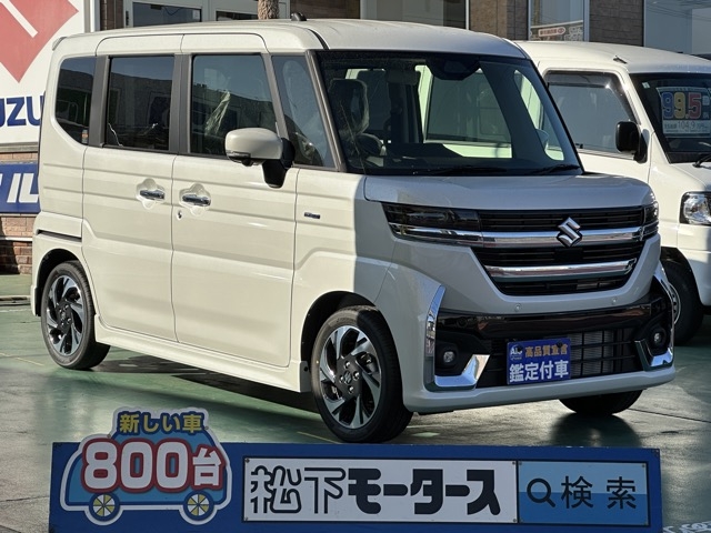 新型スペーシアカスタム(スズキ)届出済未使用車全体拡大