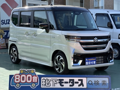 新型スペーシアカスタム(スズキ)届出済未使用車 全体
