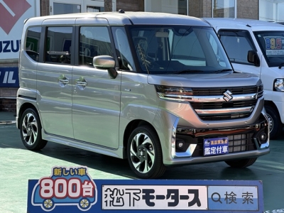 新型スペーシアカスタム(スズキ)届出済未使用車 全体