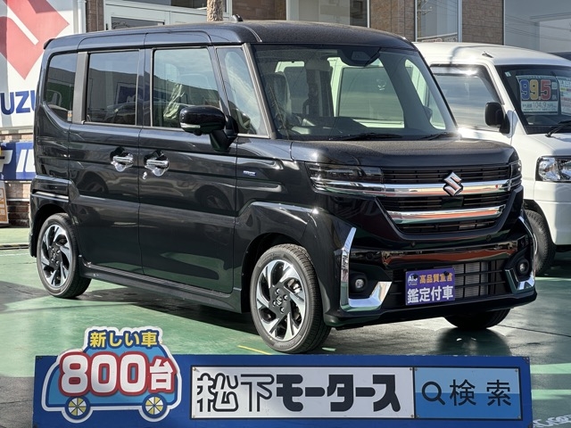 新型スペーシアカスタム(スズキ)届出済未使用車全体拡大