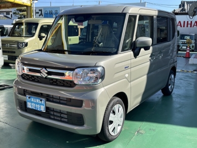 新型スペーシア(スズキ)届出済未使用車 前方