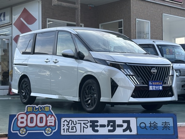新型セレナ(ニッサン)見本展示車有り全体拡大