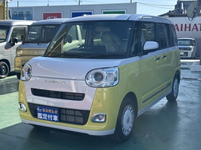 ムーヴキャンバス(ダイハツ)届出済未使用車 前方