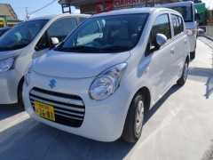 アルトエコ(スズキ)ディーラー試乗車 前方