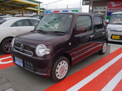ミラココア(ダイハツ)試乗車 前方