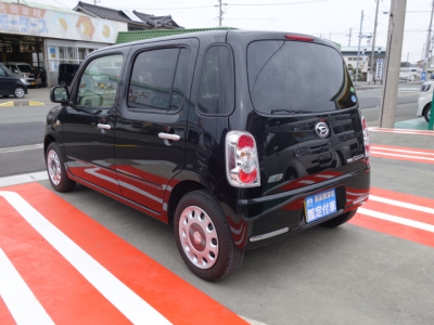 ミラココア(ダイハツ)ディーラー試乗車 後方