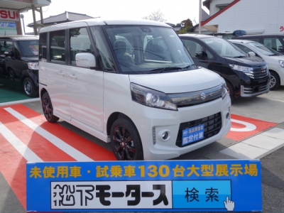 スペーシアカスタム(スズキ)登録済未使用車 全体