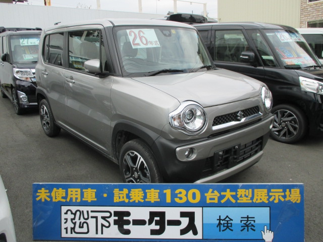 静岡県のスズキ 新型ハスラー Jスタイル 全方位メモリーナビは未使用車 新古車 中古車大型展示場 松下モータース No 4494