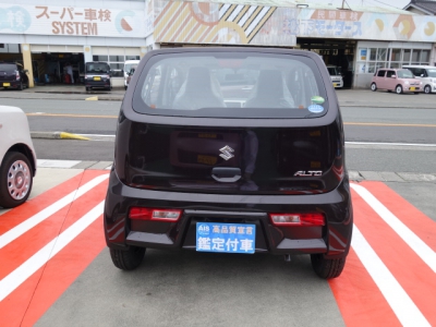 アルト(スズキ)登録済未使用車 後席内装