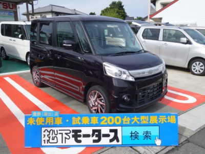 スペーシアカスタム(スズキ)届出済未使用車 全体