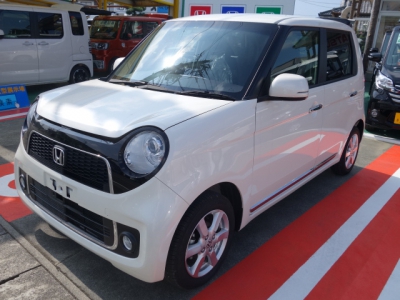 N-ONE(ホンダ)ディーラー試乗車 前方