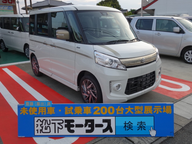 スペーシアカスタム(スズキ)届出済未使用車全体拡大