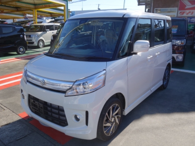 スペーシアカスタム(スズキ)未使用車 前方