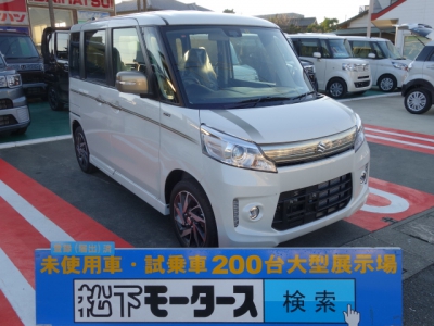 スペーシアカスタム(スズキ)届出済未使用車 全体