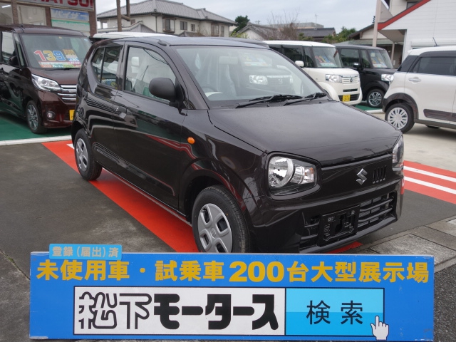 アルト(スズキ)登録済未使用車全体拡大