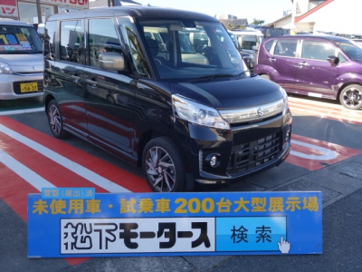 スペーシアカスタム(スズキ)ディーラー試乗車 全体