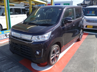 ワゴンRスティングレー(スズキ)ディーラー試乗車 前方