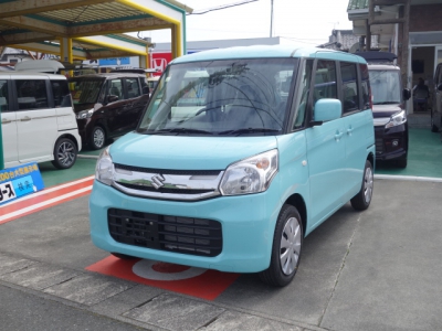 スペーシア(スズキ)登録済未使用車 前方