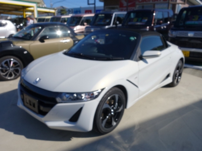 S660(ホンダ)登録済未使用車 前方