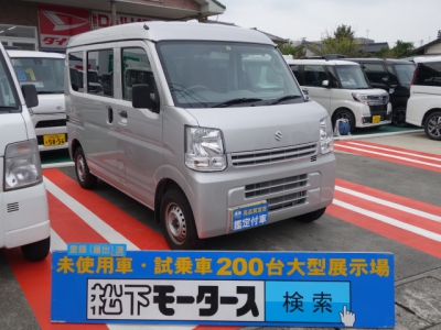 エブリイバン(スズキ)ディーラー試乗車 全体
