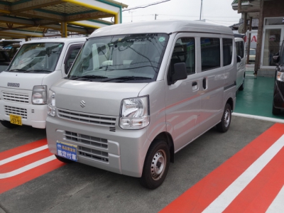 エブリイバン(スズキ)ディーラー試乗車 前方