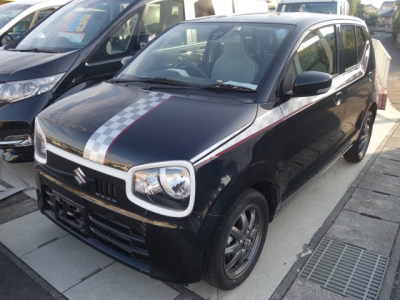 アルト(スズキ)試乗車 前方