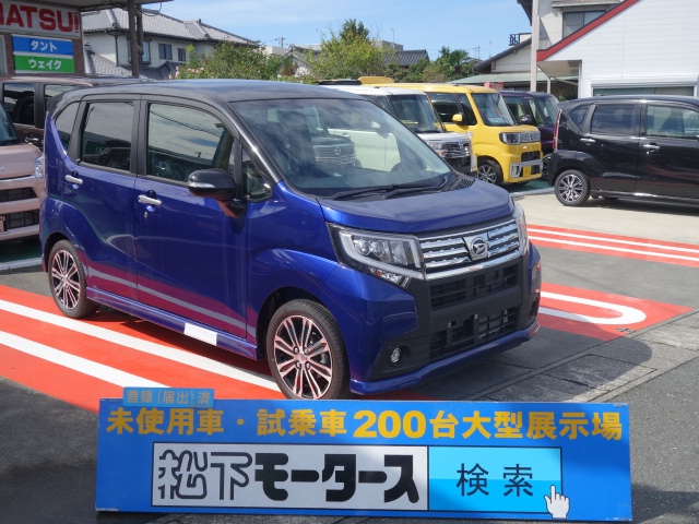 静岡県のダイハツ ムーヴカスタム Rs Sa は未使用車 新古車 中古車大型展示場 松下モータース No 6171