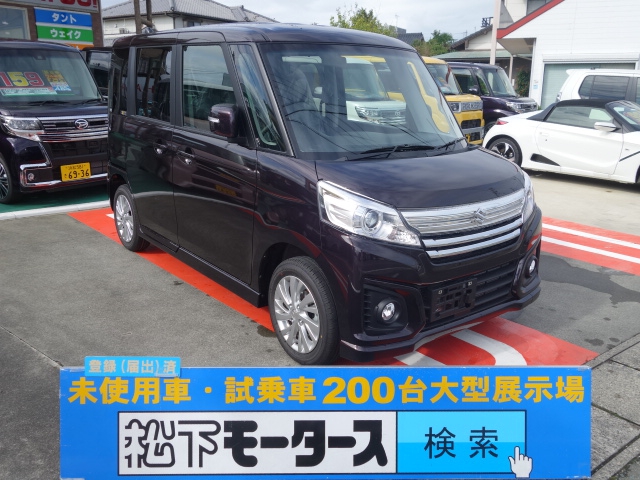 静岡県のスズキ スペーシアカスタム Gsは未使用車 新古車 中古車大型展示場 松下モータース No 6225