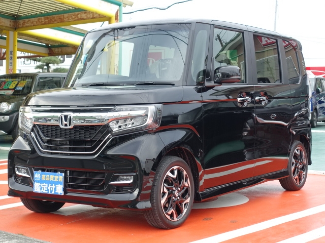 静岡県のホンダ N Boxカスタム Glターボホンダセンシングは未使用車 新古車 中古車大型展示場 松下モータース No 9346