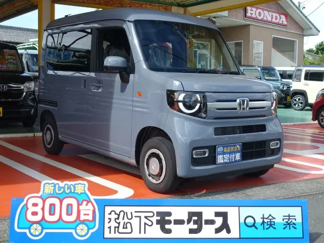 N-VAN プラススタイルFUNターボ 4WD AT ホンダ 届出済未使用車は静岡県