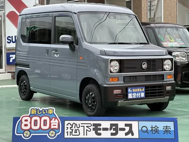 N-VAN +スタイルFUN 4WD デナリ コンプリートキット タイヤホイールセット ダムド 届出済未使用車は静岡県 松下モータース  運転しやすい目線の高さ！ [NO:13461]