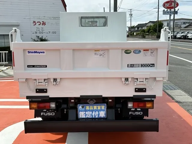 キャンター(三菱)３ｔ ローダースライドダンプレンタ登録済未使用車 14
