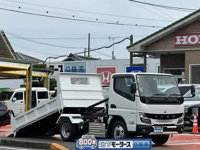キャンター(三菱)３ｔ ローダースライドダンプレンタ登録済未使用車 0