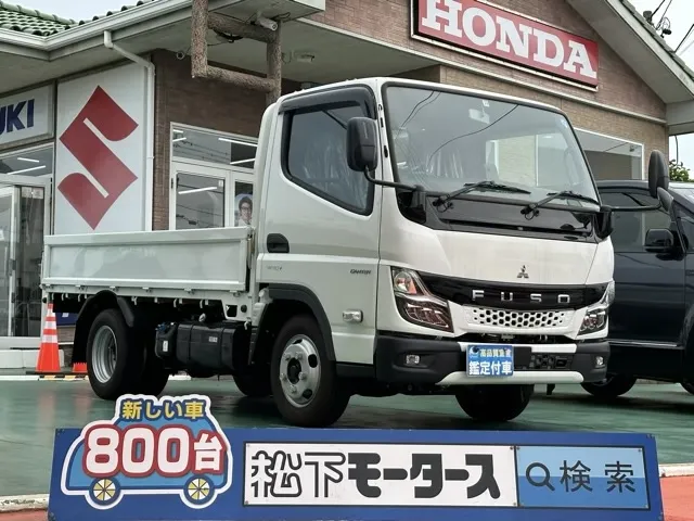 キャンター(三菱)全低床 平ボディ ２ｔ中古車 0