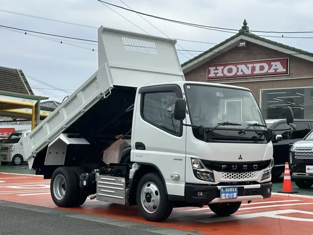 キャンター(三菱)３ｔ ローダースライドダンプレンタ登録済未使用車 12