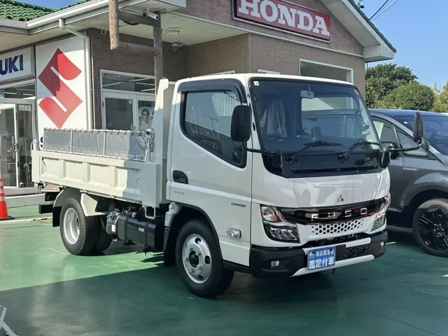 キャンター(三菱)全低床キョウカダンプ ３ｔ　コボレーンレンタ登録済未使用車 25