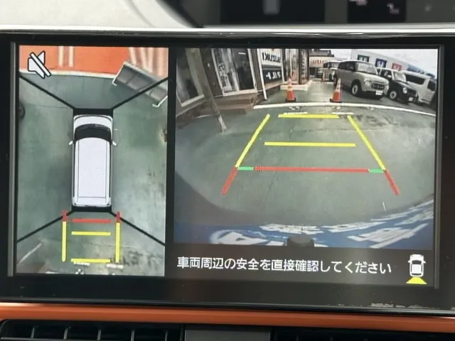 タント(ダイハツ)ファンクロスターボ 9インチDオーディオ届出済未使用車 18