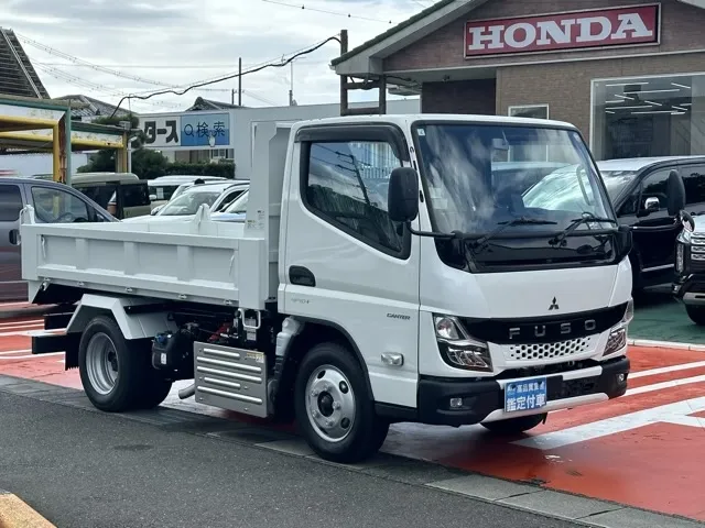 キャンター(三菱)３ｔ ローダースライドダンプレンタ登録済未使用車 7