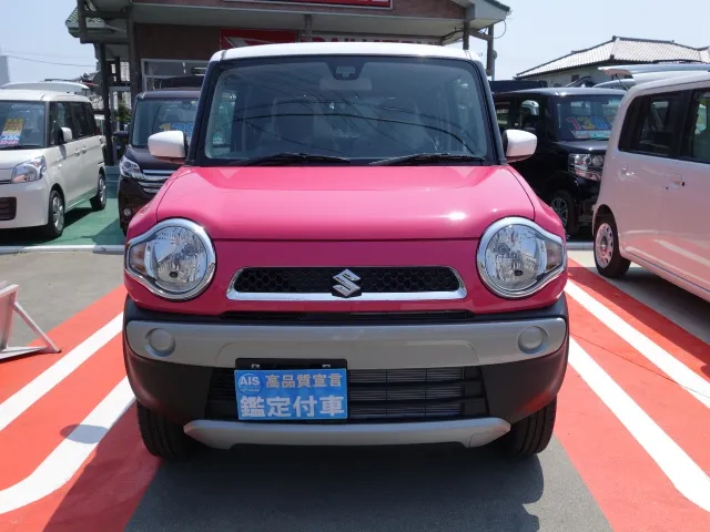 ハスラー Gタイプ-Sエネチャージ スズキ 登録済未使用車は静岡県 松下モータース ハイブリッド！！ [NO:4635]