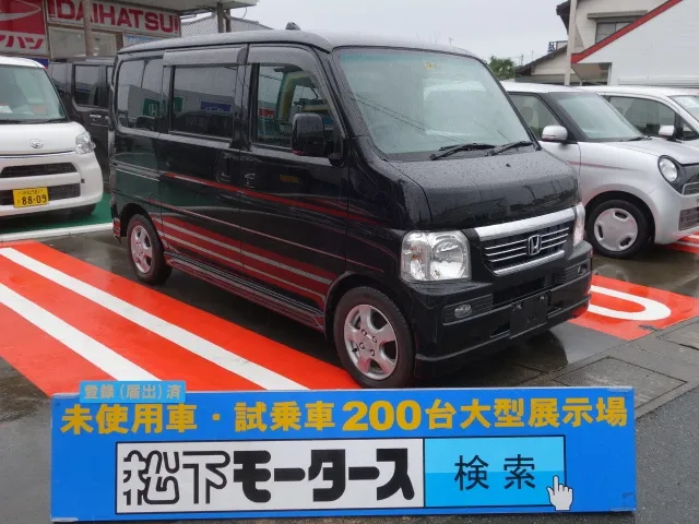 バモス Lターボローダウン ホンダ 中古車は静岡県 松下モータース 絶版ターボ！！ [NO:5009]